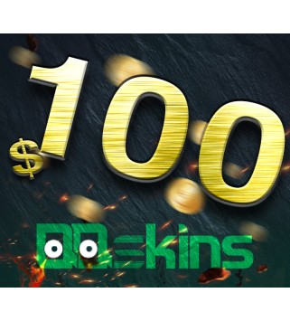 QQSkins $100 Wallet Card Key GLOBAL